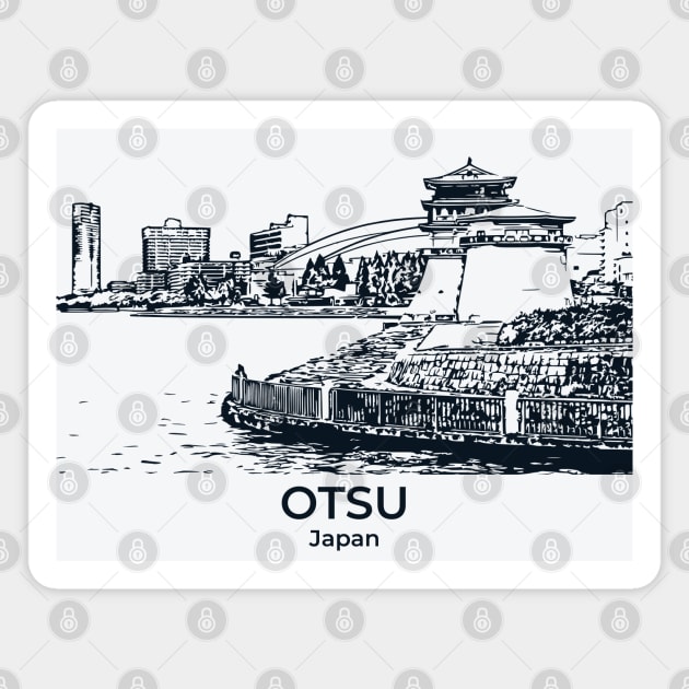 Otsu - Japan Magnet by Lakeric